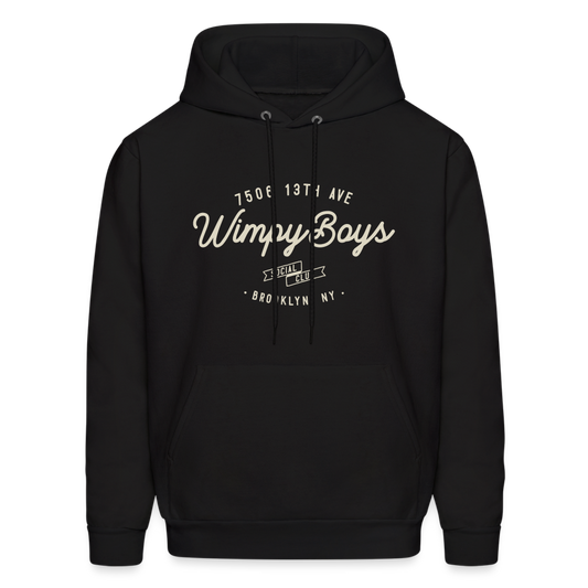 Wimpy Boys Social Club Hoodie - black