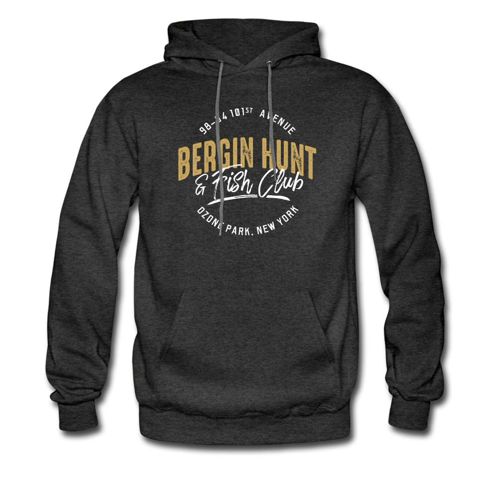 Bergin Hunt & Fish Club Hoodie - charcoal grey