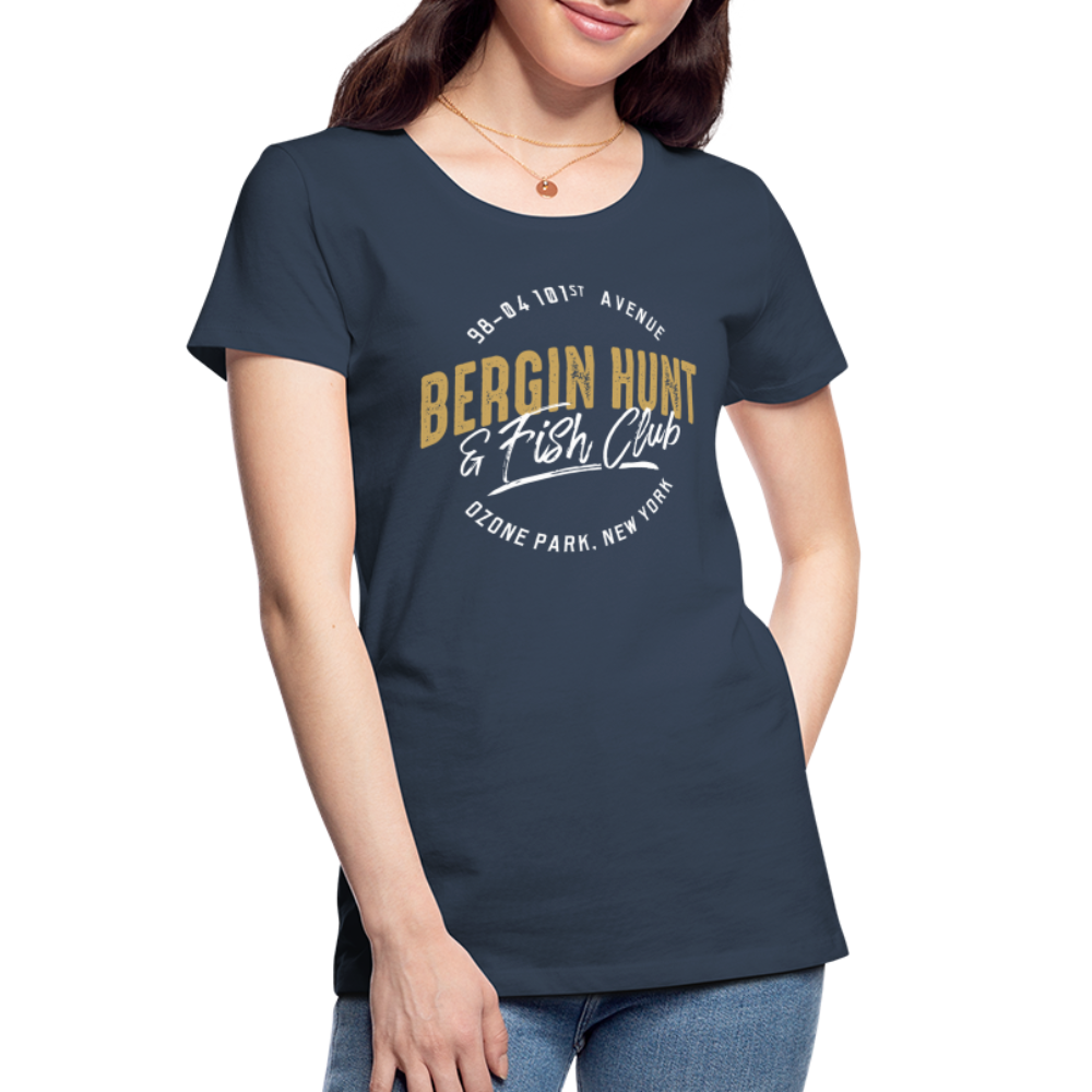 Bergin Hunt & Fish Club Women’s T-Shirt - navy