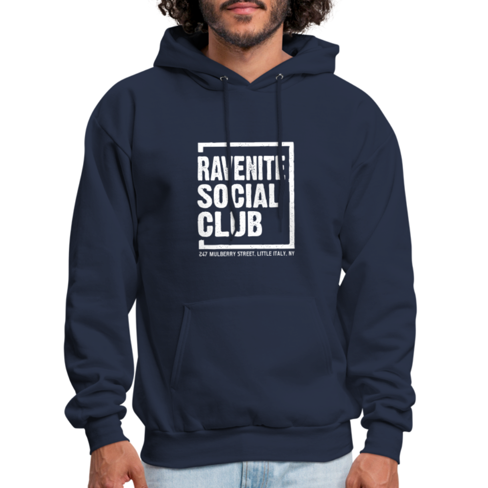 Ravenite Social Club Hoodie - navy