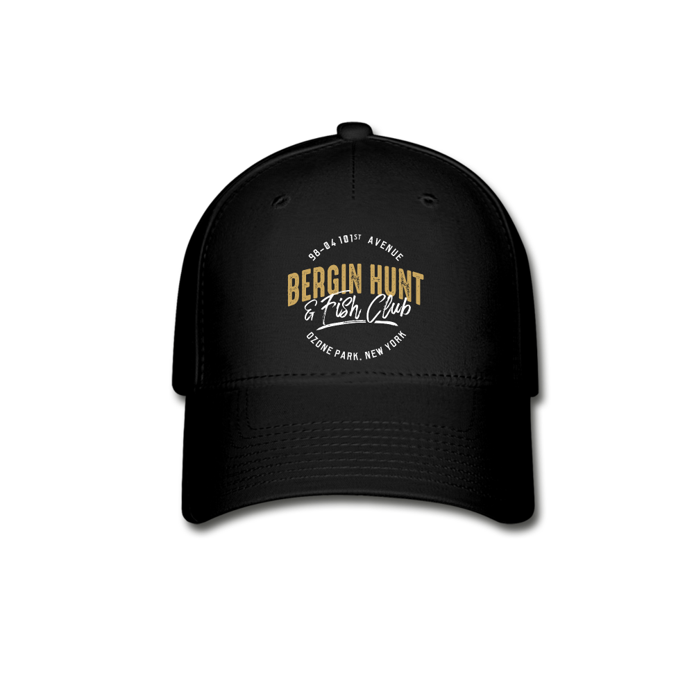 Bergin Hunt & Fish Club Baseball Cap - black