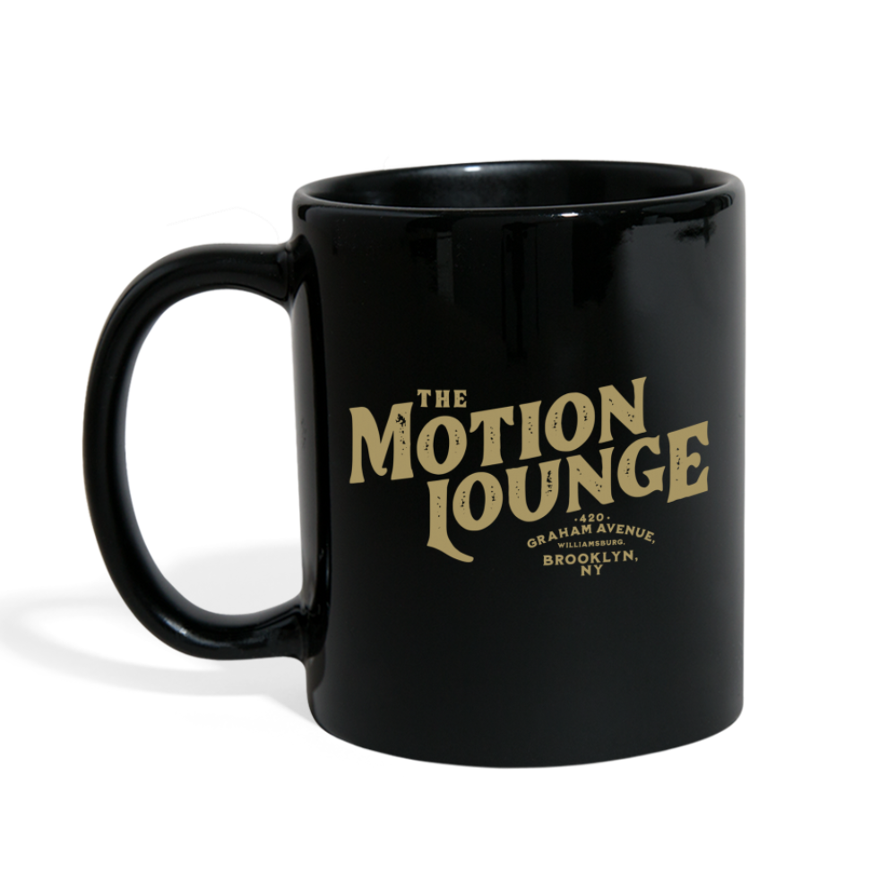 Motion Lounge Coffee Mug - black