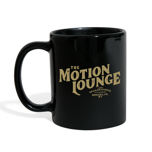 Motion Lounge Coffee Mug - black