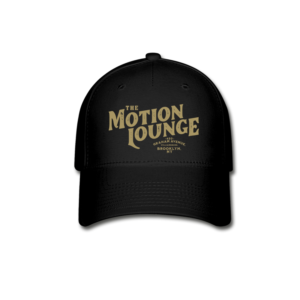 Motion Lounge Baseball Cap - black