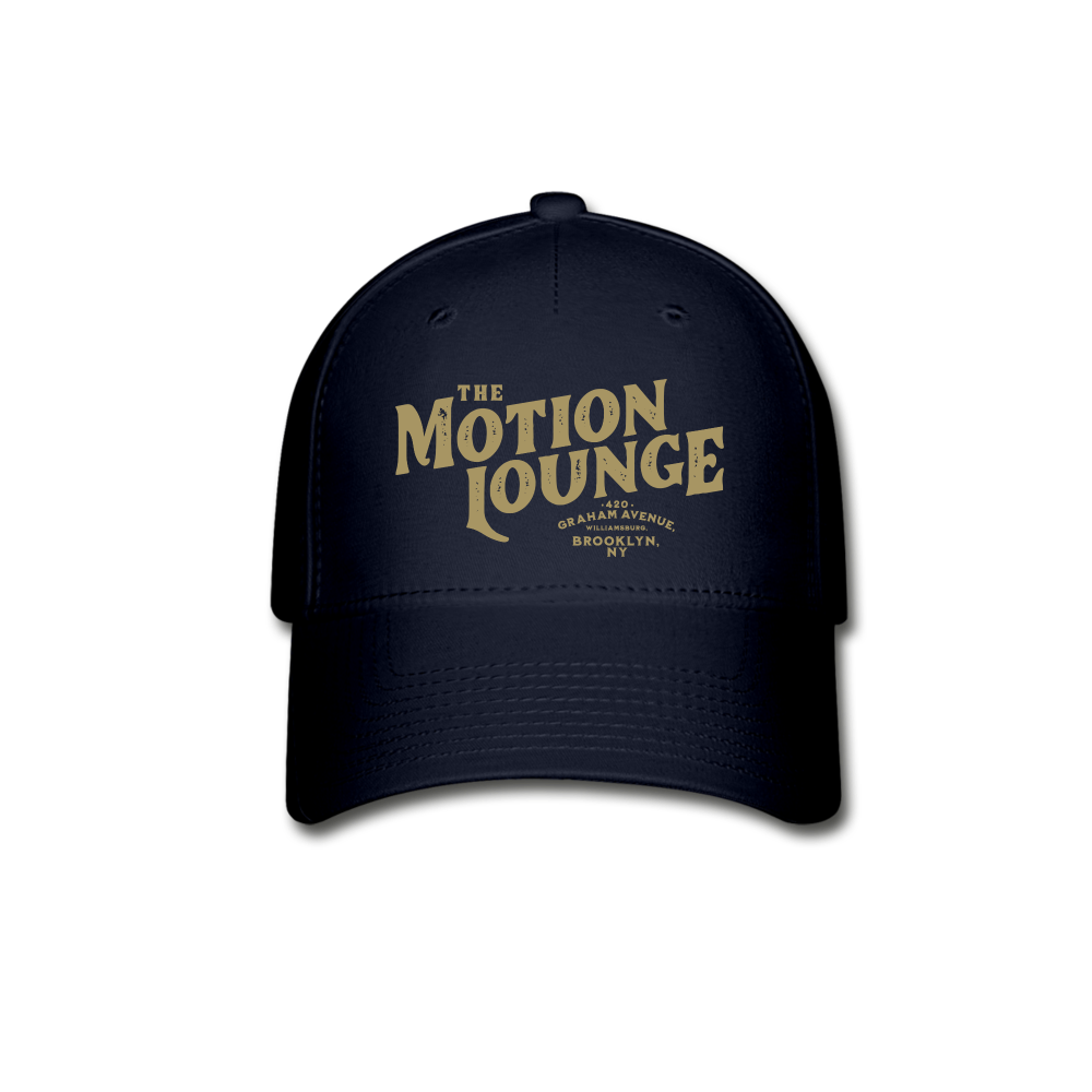 Motion Lounge Baseball Cap - navy