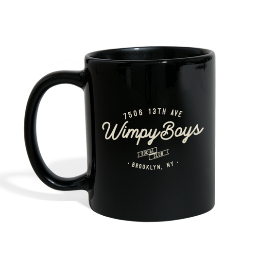 Wimpy Boys Social Club Coffee Mug - black