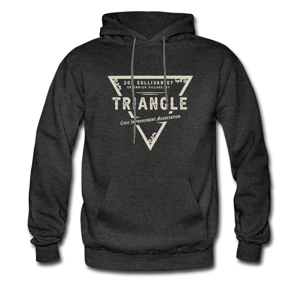 Triangle Civic Improvement Association Hoodie - charcoal grey