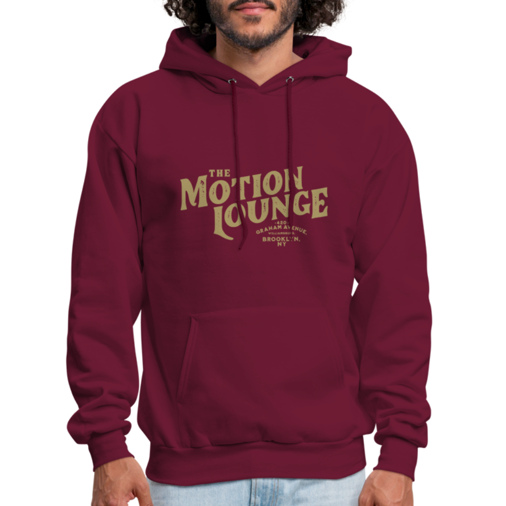 Motion Lounge Hoodie - burgundy