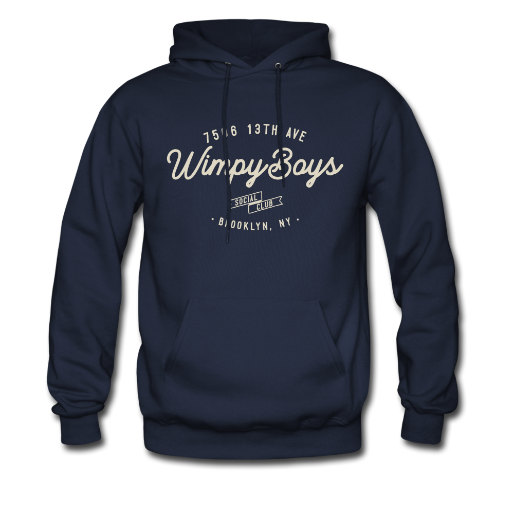 Wimpy Boys Social Club Hoodie - navy