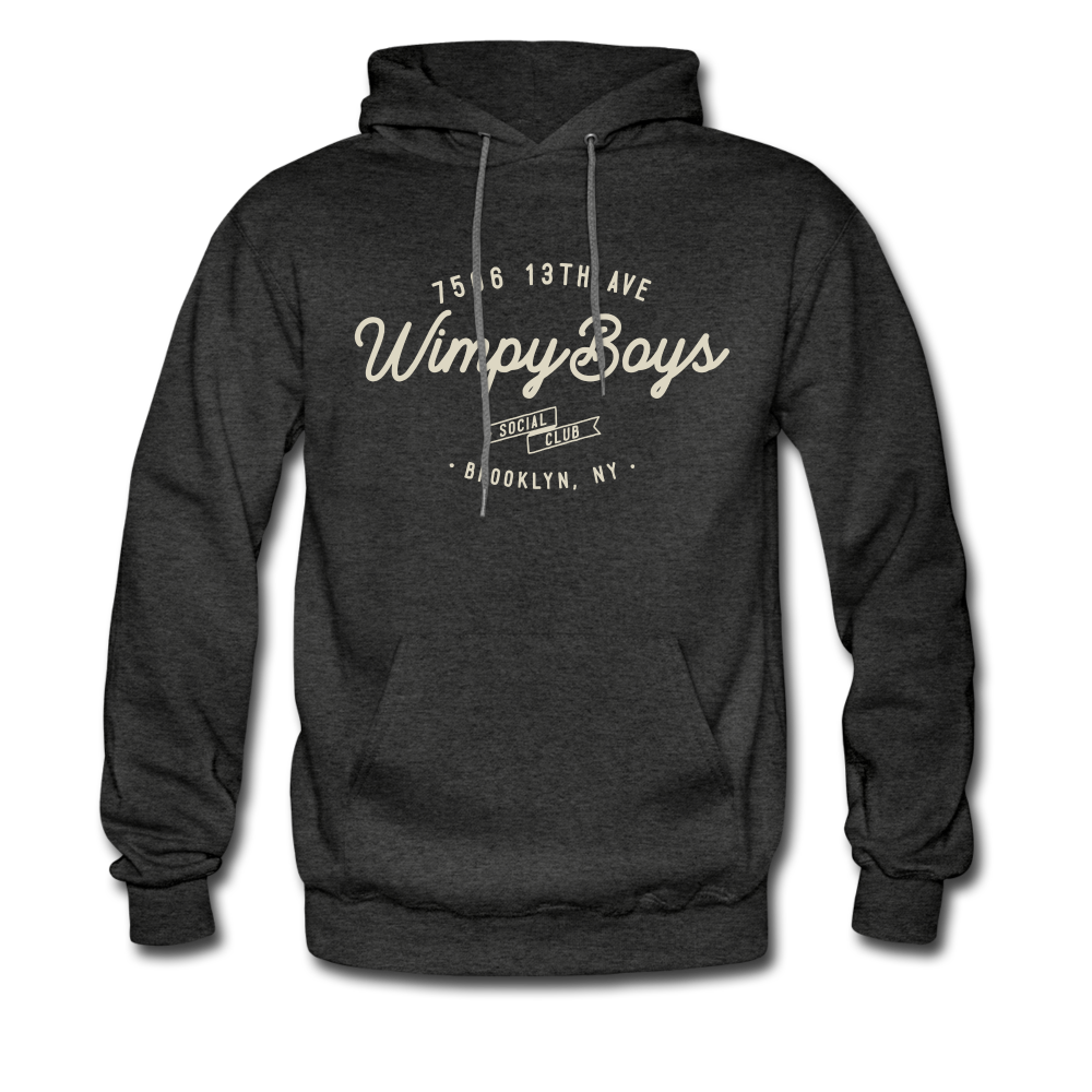 Wimpy Boys Social Club Hoodie - charcoal grey