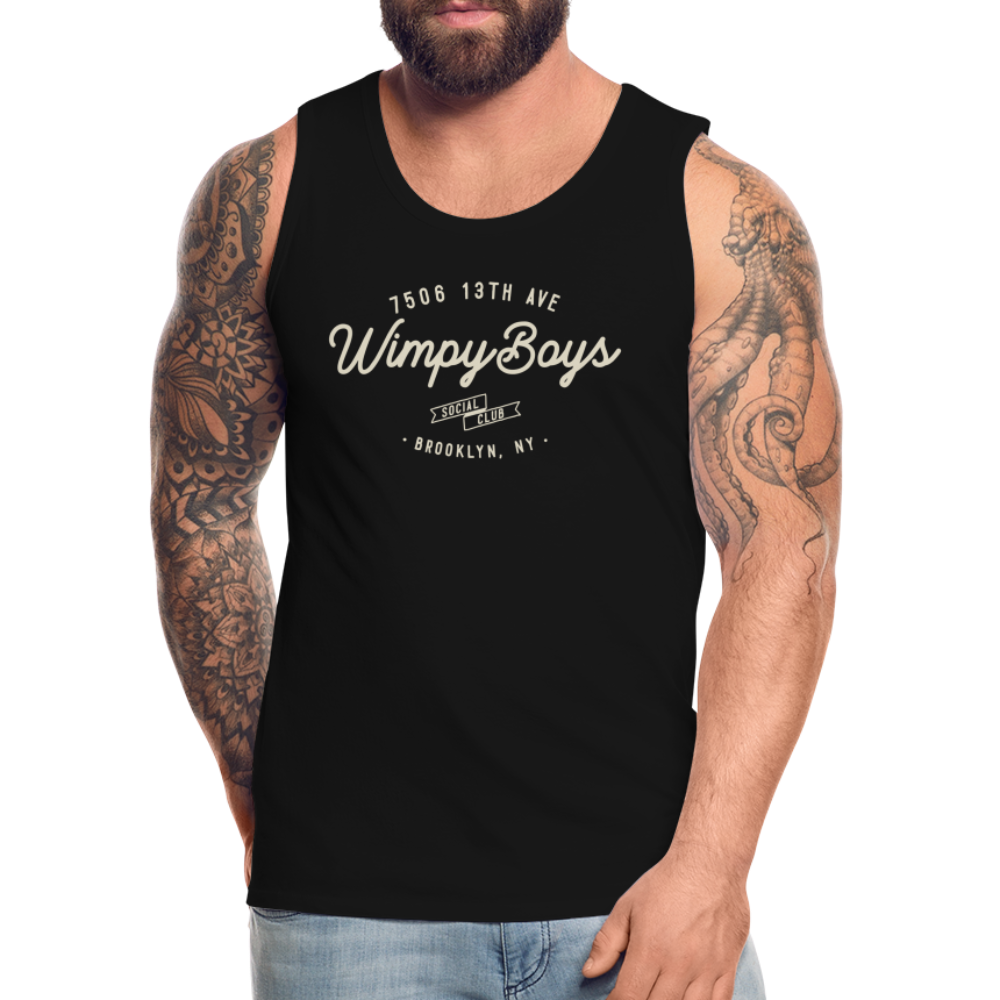 Wimpy Boys Social Club Tank Top - black