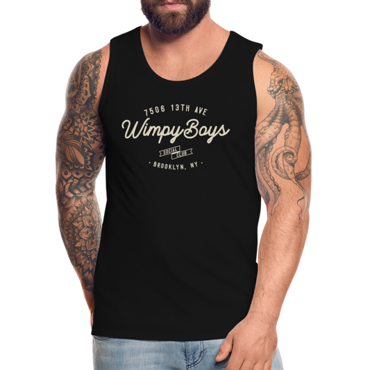 Wimpy Boys Social Club Tank Top - black