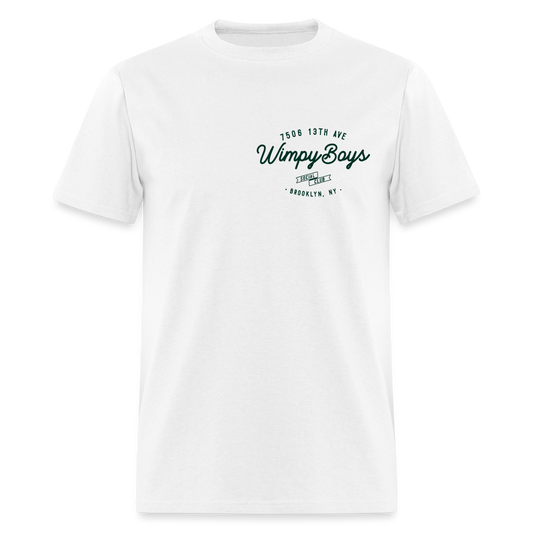 Wimpy Boys Social Club T-Shirt (light color, rear design) - white