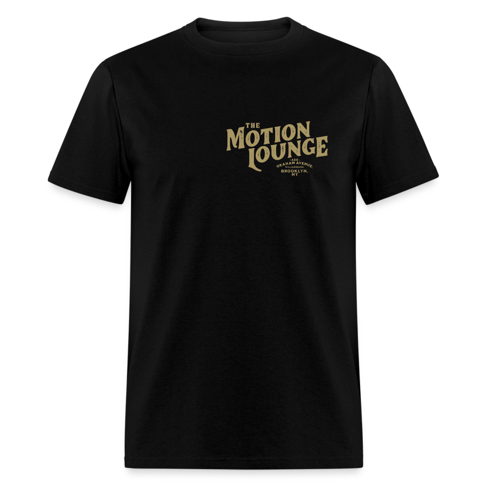 Motion Lounge T-Shirt (rear design) - black