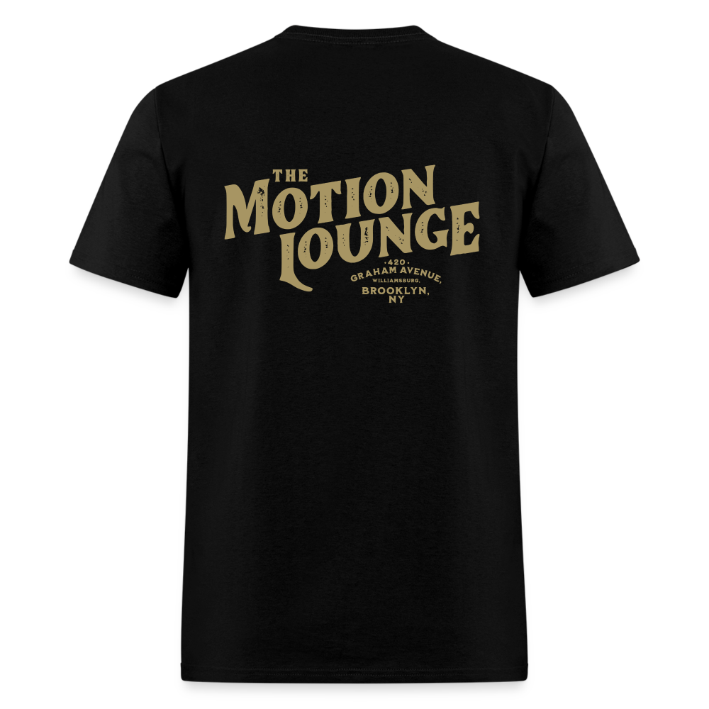 Motion Lounge T-Shirt (rear design) - black