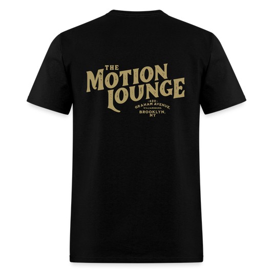 Motion Lounge T-Shirt (rear design) - black