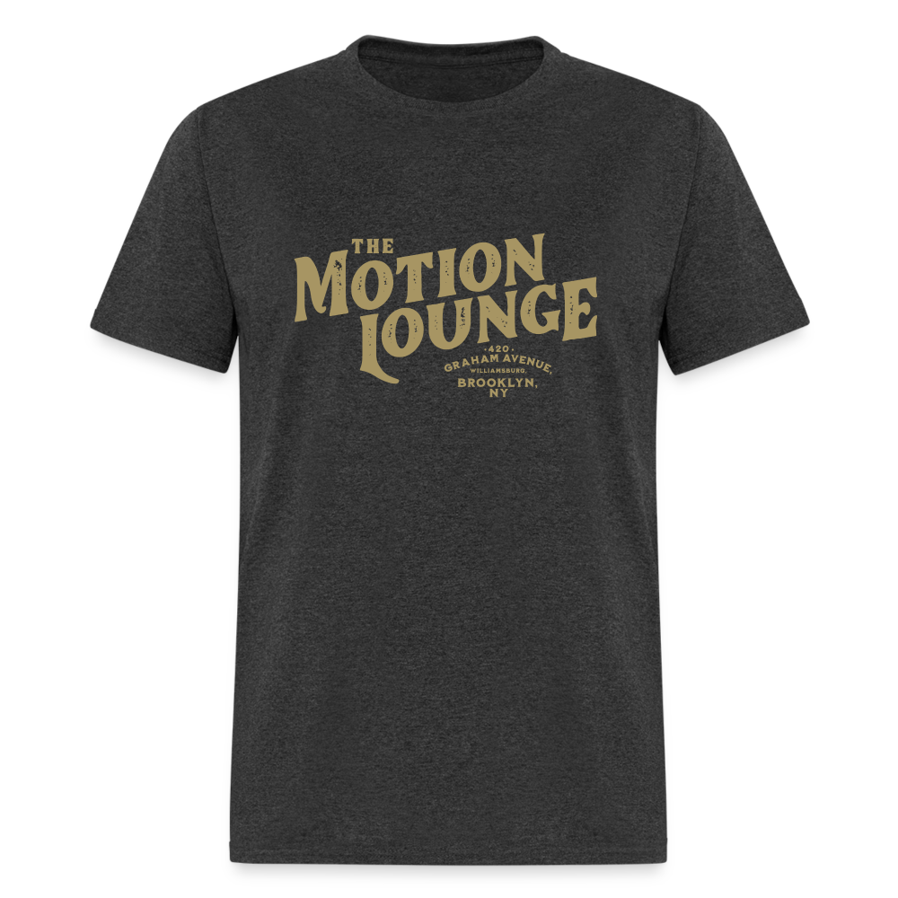 Motion Lounge T-Shirt (large design) - heather black