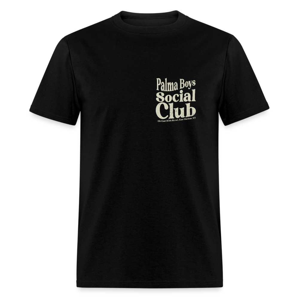 Palma Boys Social Club T-Shirt (small design) - black