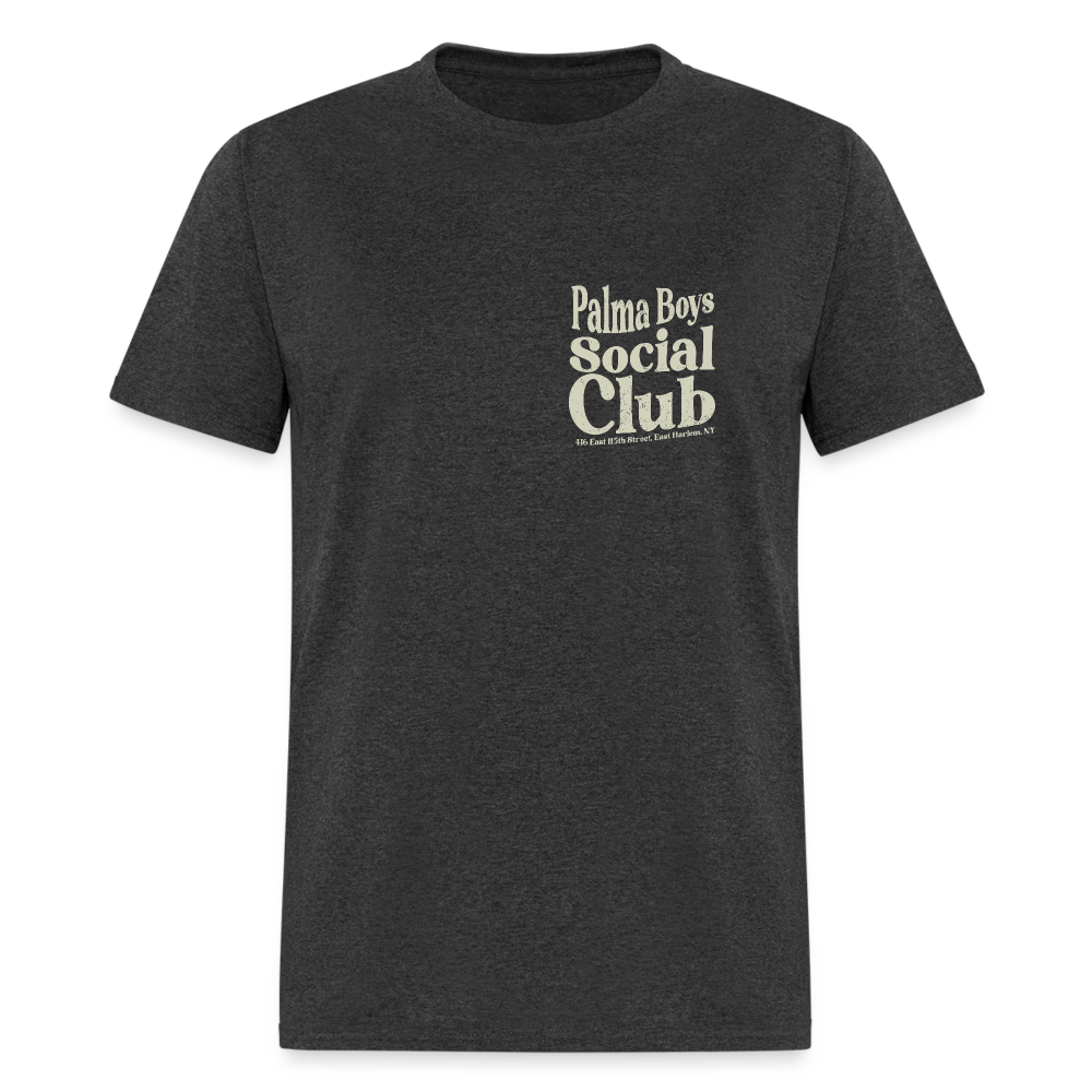 Palma Boys Social Club T-Shirt (small design) - heather black