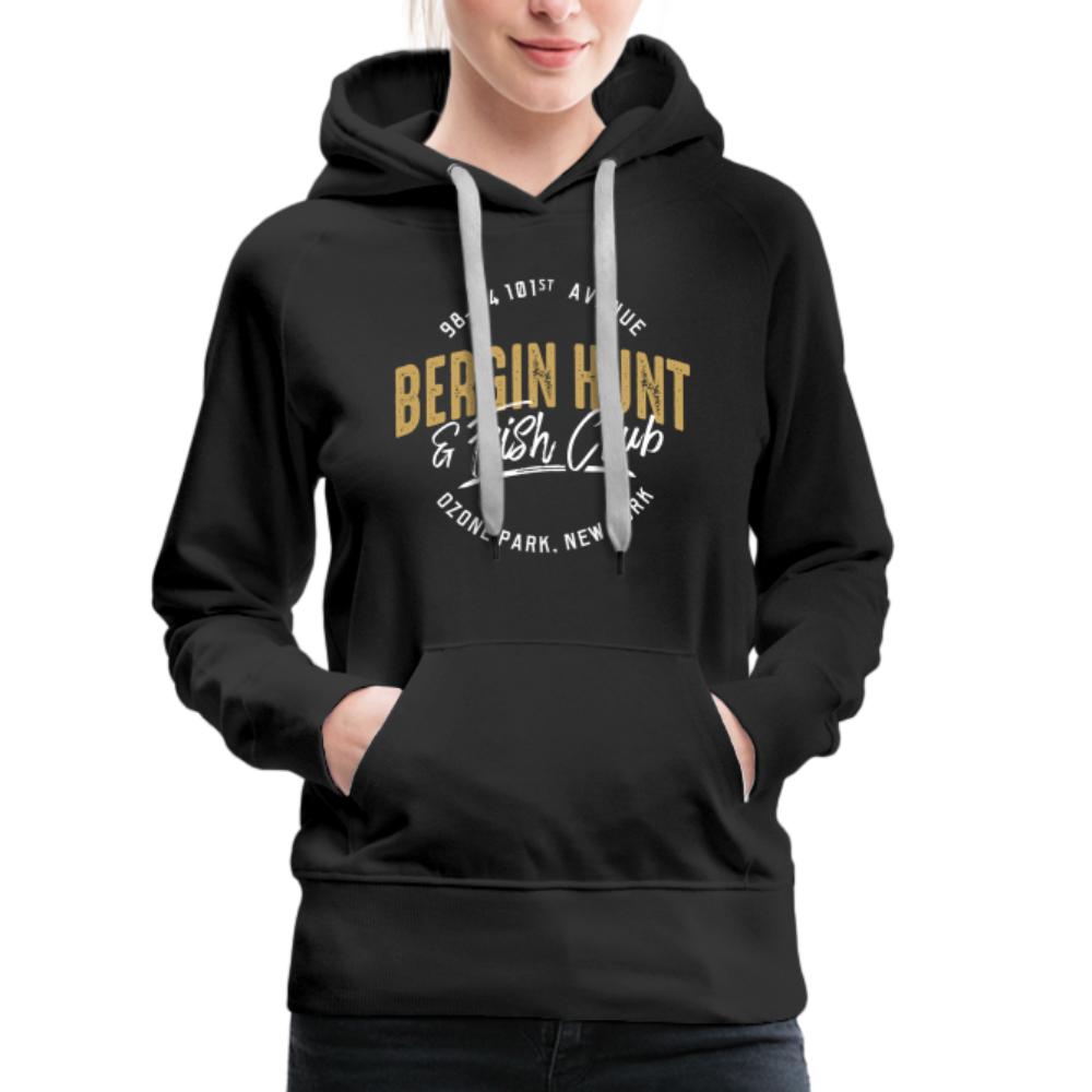 Bergin Hunt & Fish Club Hoodie (Womens) - black