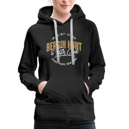 Bergin Hunt & Fish Club Hoodie (Womens) - black